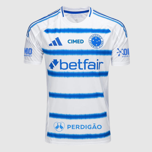Camisa Adidas Cruzeiro 25/26 Away C/ Patrocínios