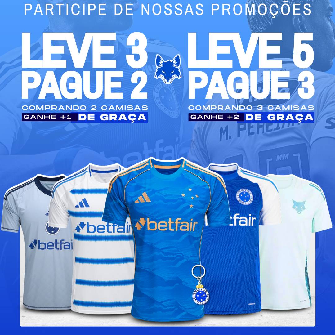 Conjunto Infantil Adidas Cruzeiro 25/26 Home