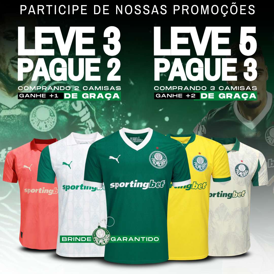 Camisa Puma Palmeiras 2025/26 I Jogador