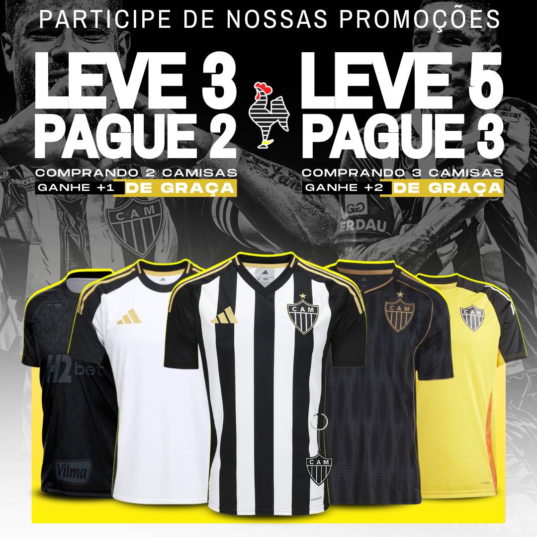 Camisa Feminina Atlético Mineiro 25/26 Treino
