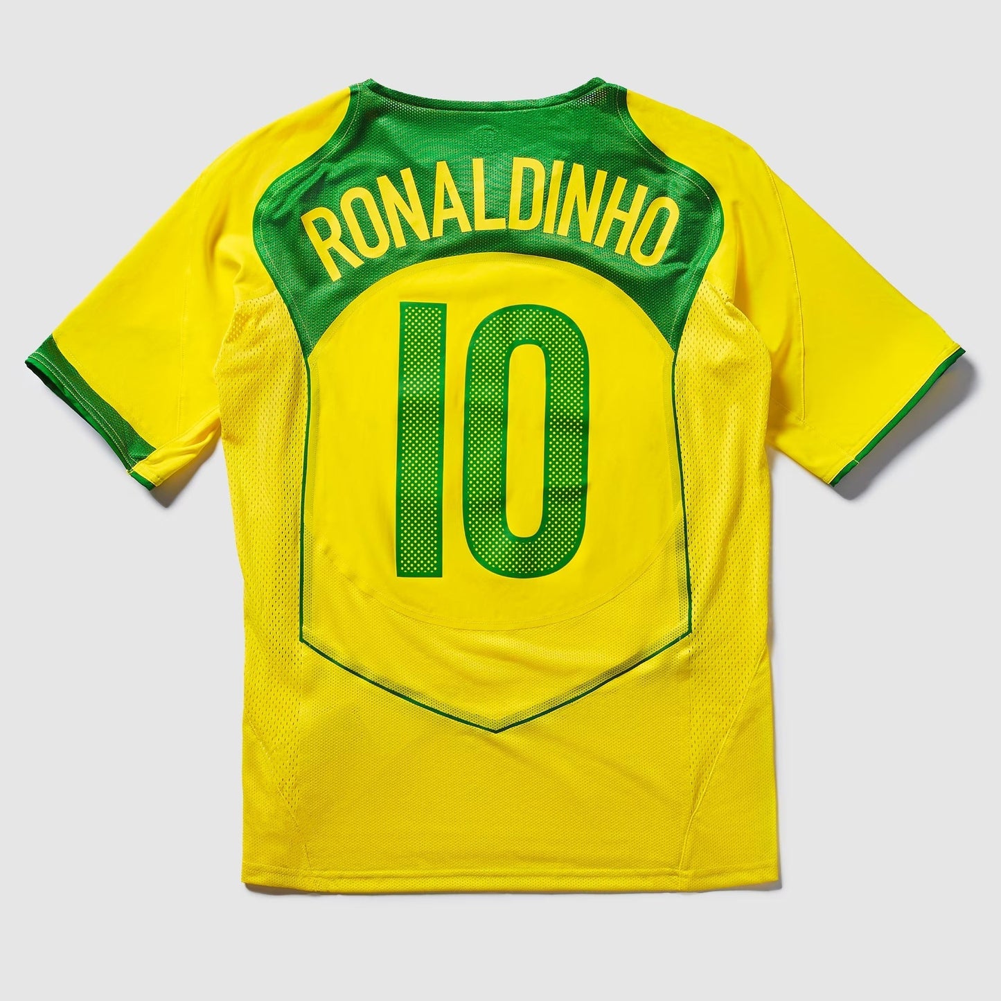 Camisa Nike Remake 2004 Seleção Brasileira Total 90 Ronaldinho