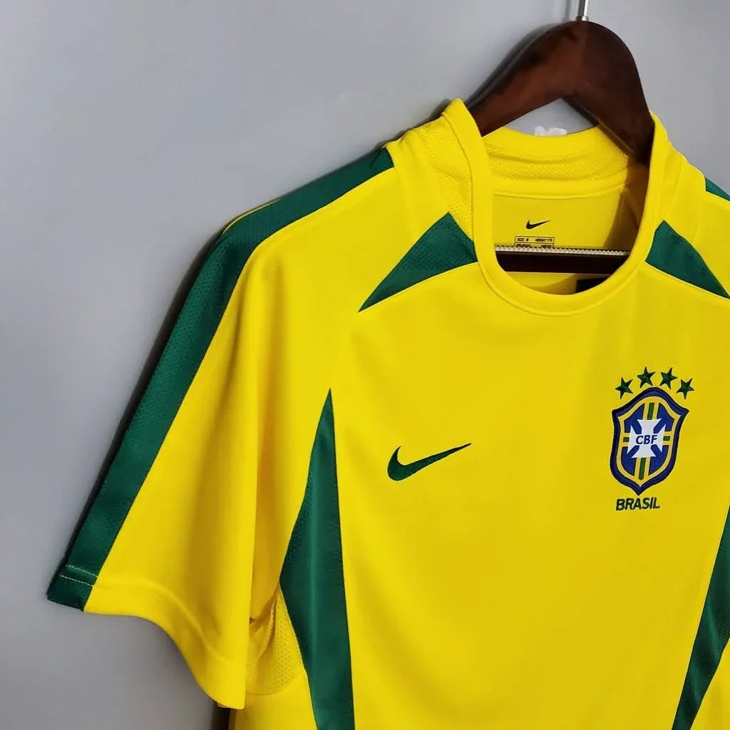 Camisa Nike Retrô Seleção Brasileira 2002 Home