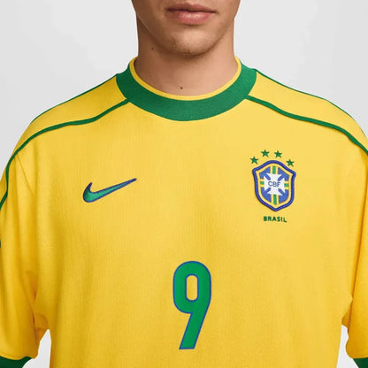 Camisa Nike Retrô Seleção Brasileira 1998 Home