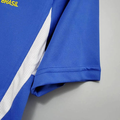 Camisa Retrô Seleção Brasilileira 2002 Away