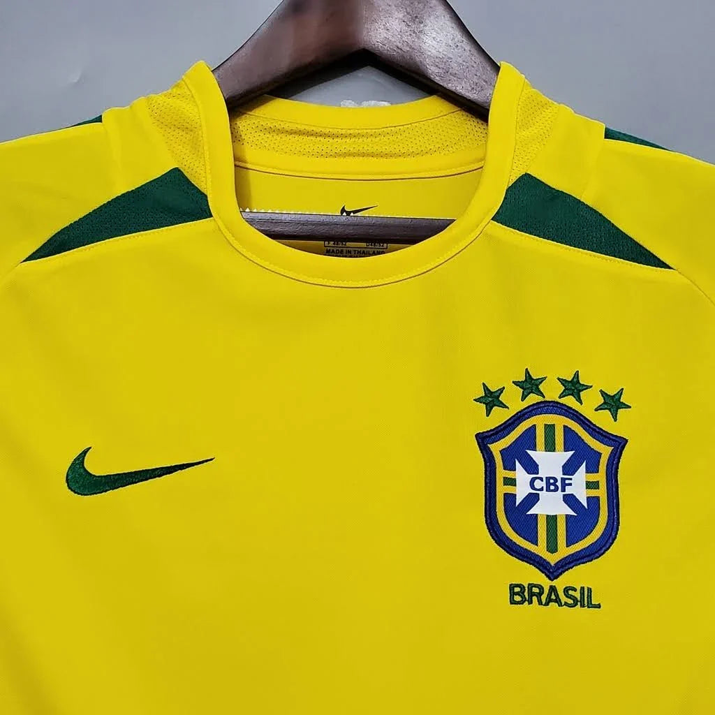 Camisa Nike Retrô Seleção Brasileira 2002 Home